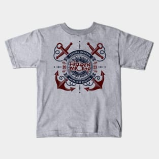 HMS Two-Anchor Nautical 2023 Edition Kids T-Shirt